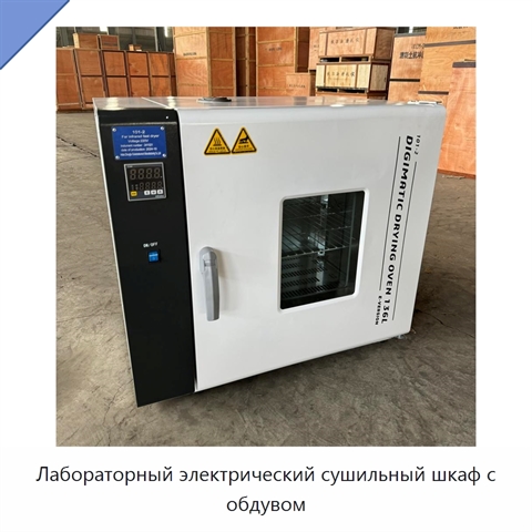 Лабораторный электрический сушильный шкаф с обдувом