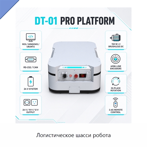 Логистическое шасси робота
