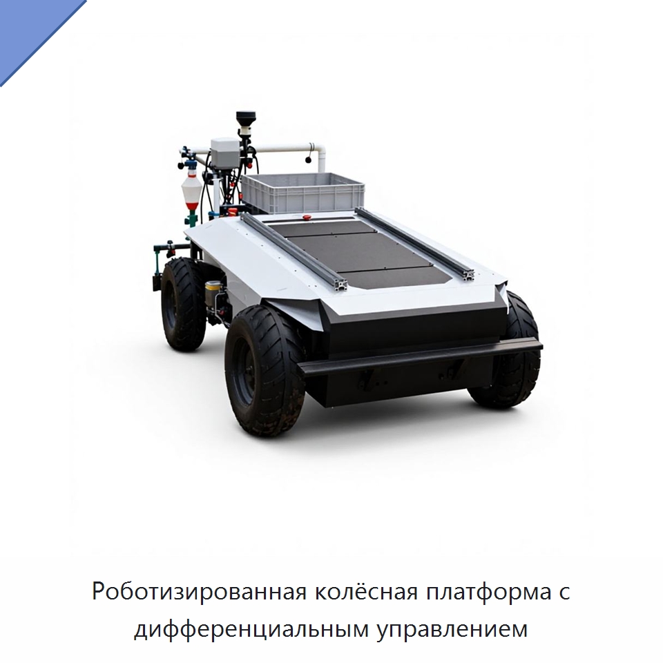 Роботизированная колёсная платформа с дифференциальным управлением — Логистические роботы