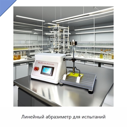 Линейный абразиметр для испытаний