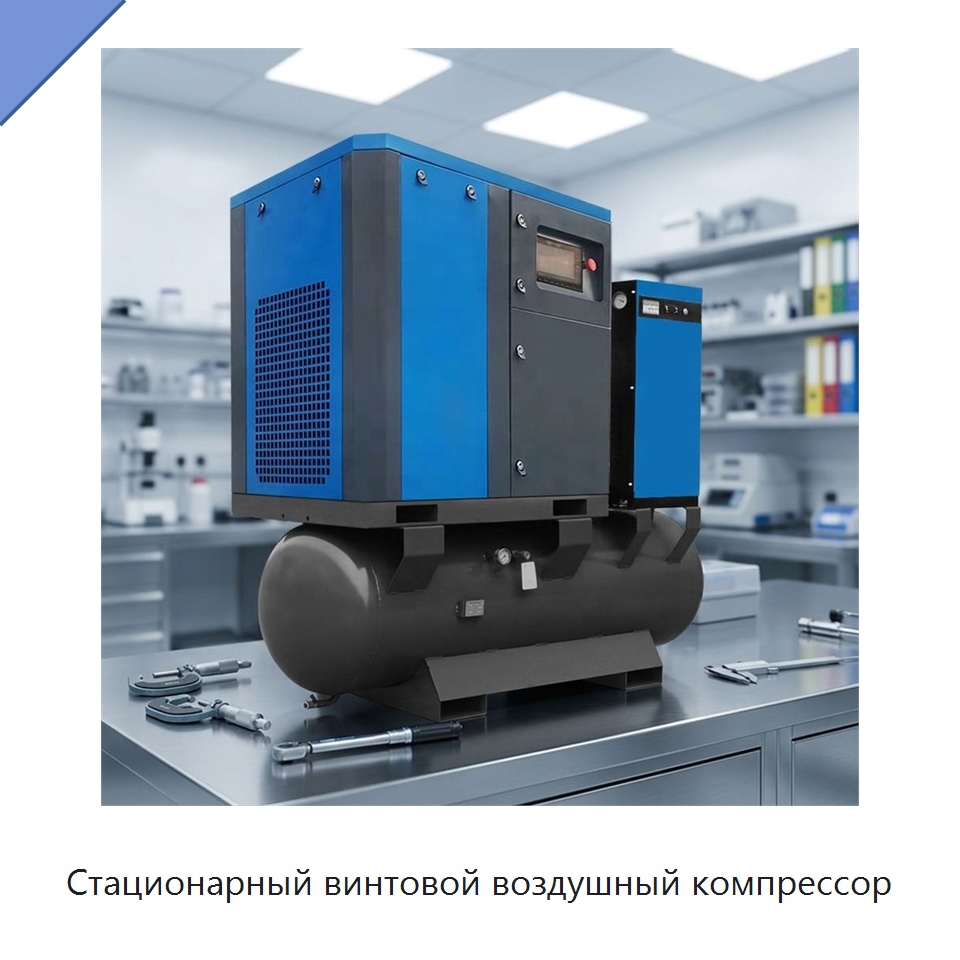 Стационарный винтовой воздушный компрессор — Промышленные компрессоры