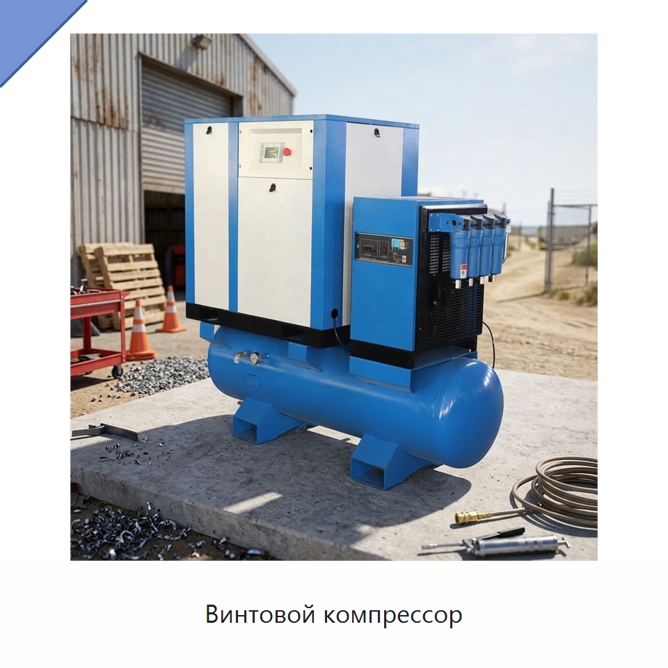 Винтовой компрессор — Промышленные компрессоры