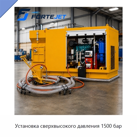 Установка сверхвысокого давления 1500 бар