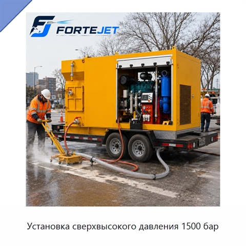 Установка сверхвысокого давления 1500 бар