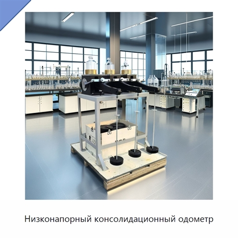Низконапорный консолидационный одометр