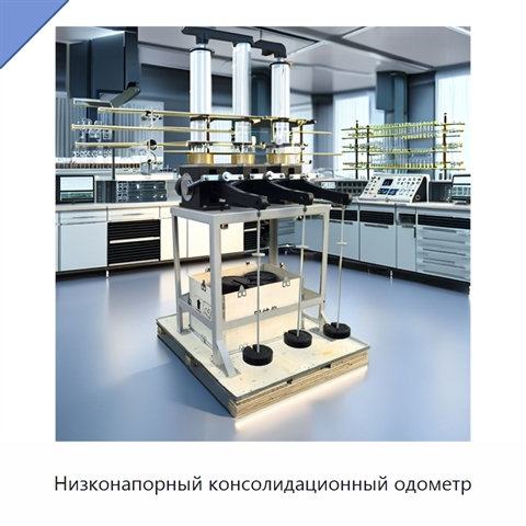 Низконапорный консолидационный одометр