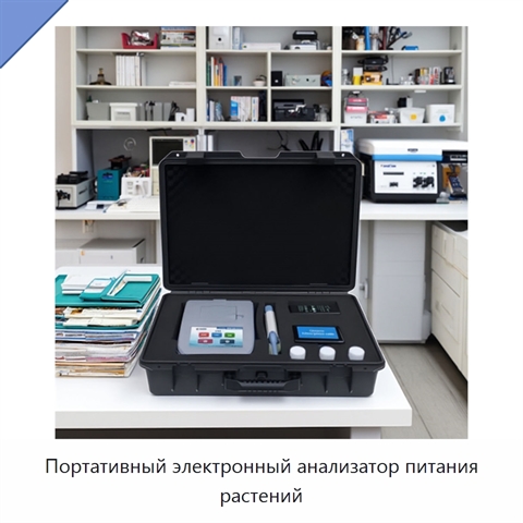 Портативный электронный анализатор питания растений