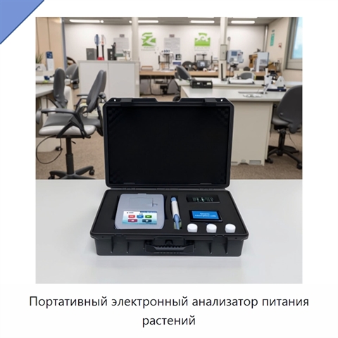 Портативный электронный анализатор питания растений