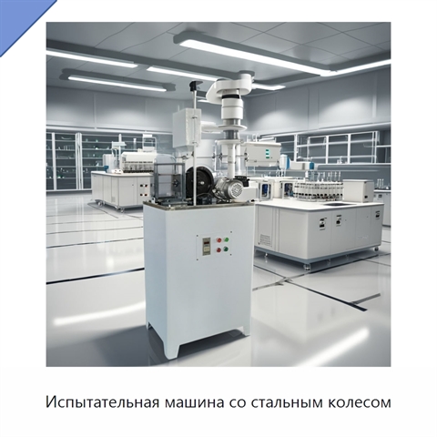 Испытательная машина со стальным колесом