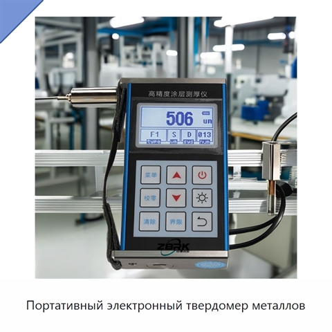 Портативный электронный твердомер металлов