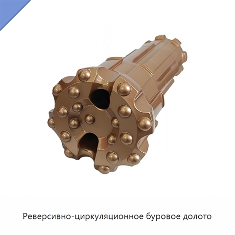 Реверсивно-циркуляционное буровое долото