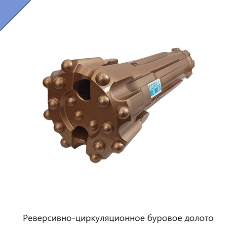 Реверсивно-циркуляционное буровое долото