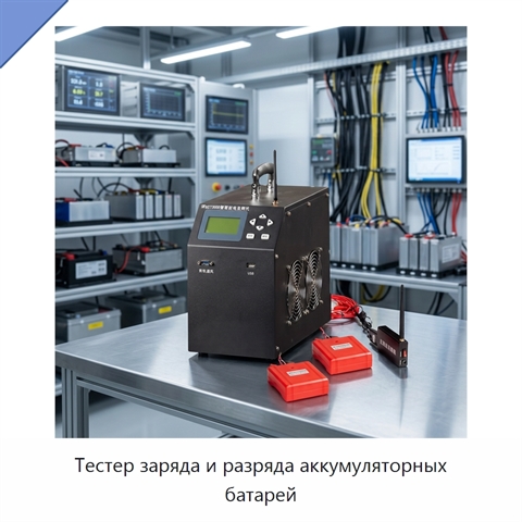 Тестер заряда и разряда аккумуляторных батарей