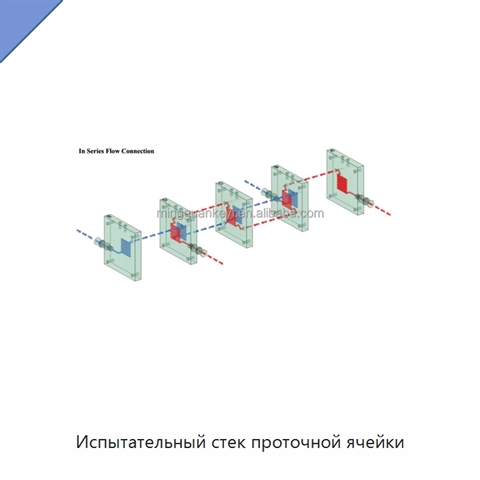 Испытательный стек проточной ячейки
