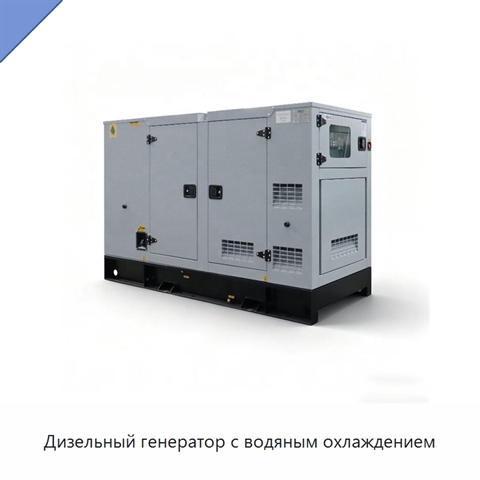Дизельный генератор с водяным охлаждением