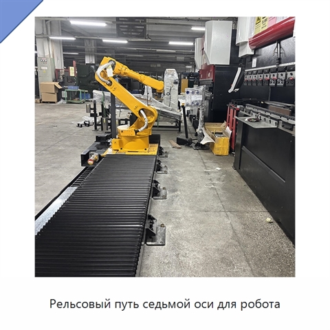 Рельсовый путь седьмой оси для робота