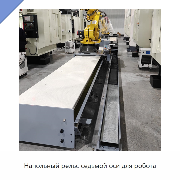 Напольный рельс седьмой оси для робота — Линейные роботы