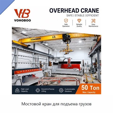 Мостовой кран для подъема грузов