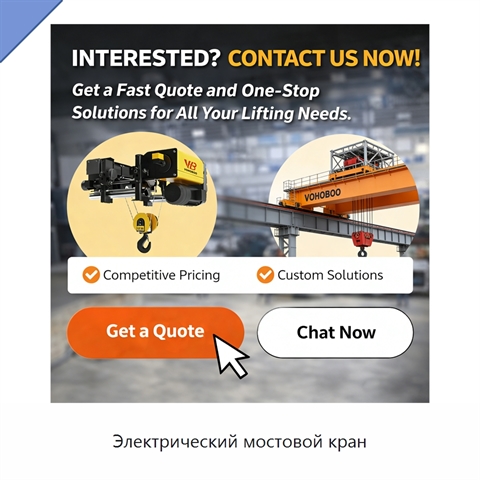 Электрический мостовой кран