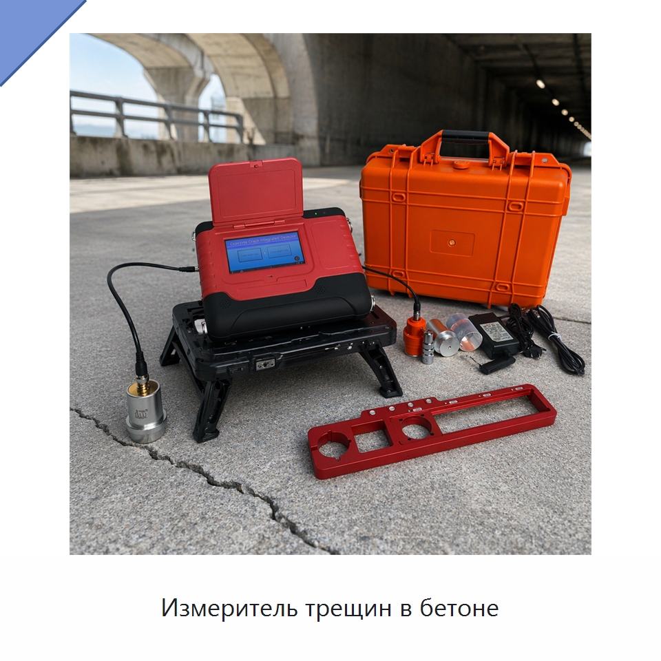 Измеритель трещин в бетоне — Испытательное оборудование