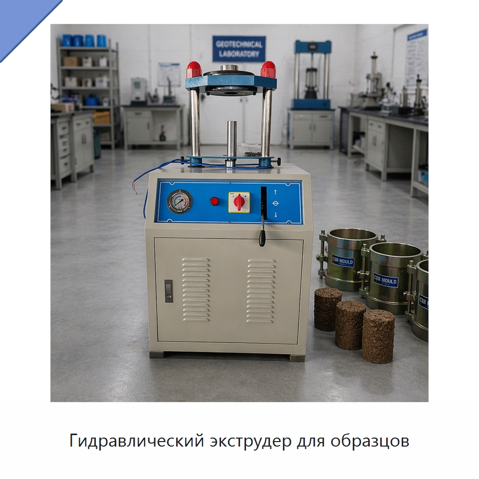 Гидравлический экструдер для образцов — Испытательное оборудование