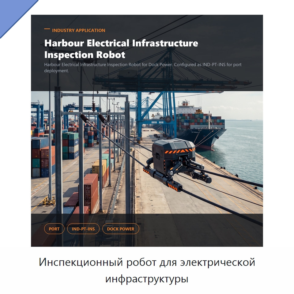 Инспекционный робот для электрической инфраструктуры — Специальные изделия среднего и высокого напряжения