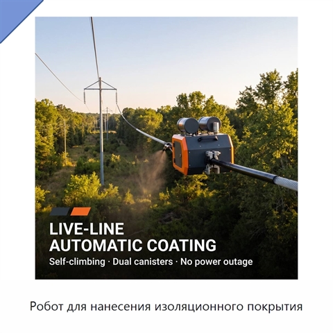 Робот для нанесения изоляционного покрытия