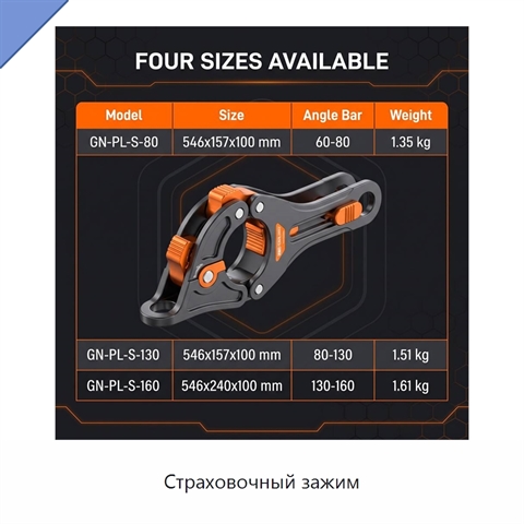 Страховочный зажим