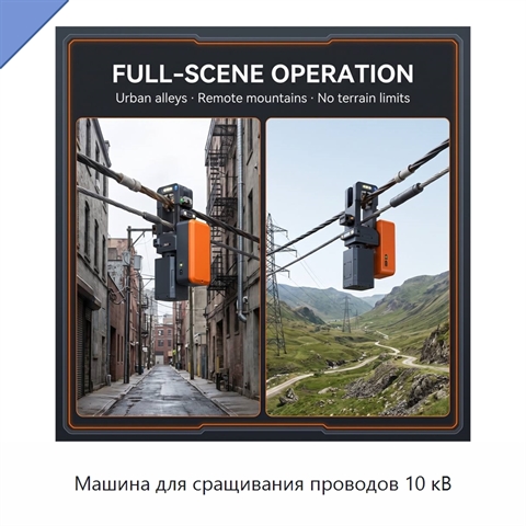 Машина для сращивания проводов 10 кВ
