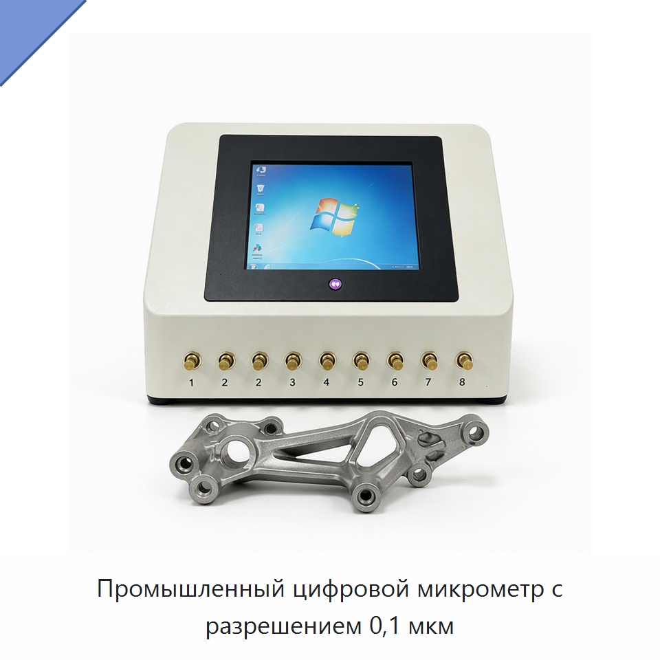 Промышленный цифровой микрометр с разрешением 0,1 мкм — Специальные испытательные приборы