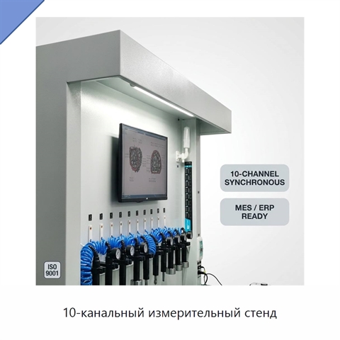 10-канальный измерительный стенд