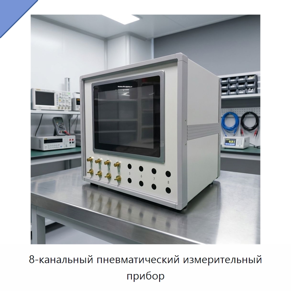 8-канальный пневматический измерительный прибор — Испытательное оборудование