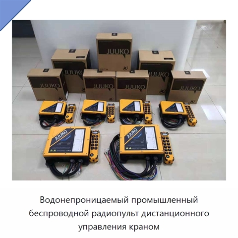 Водонепроницаемый промышленный беспроводной радиопульт дистанционного управления краном