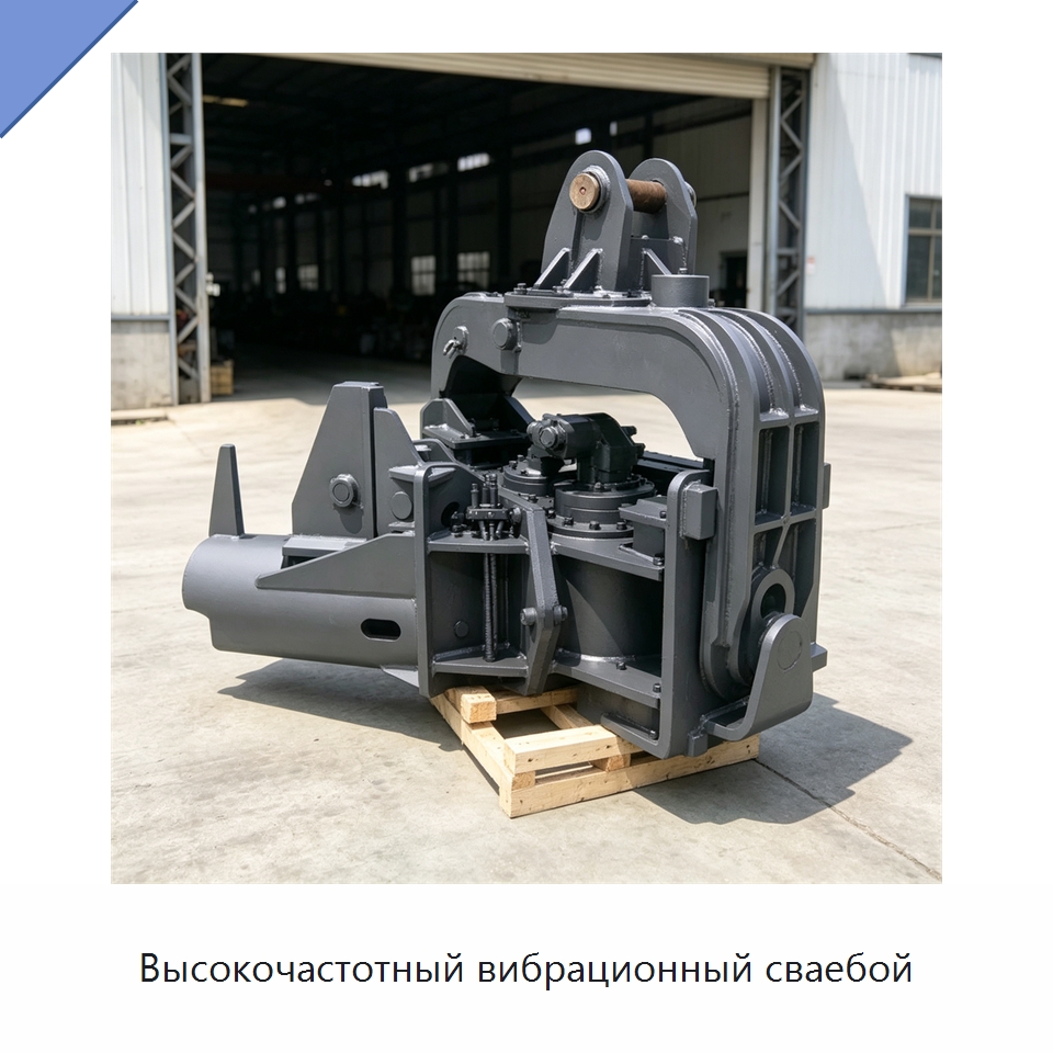 Высокочастотный вибрационный сваебой — Сваебойные установки