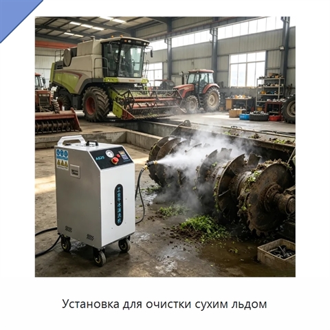 Установка для очистки сухим льдом