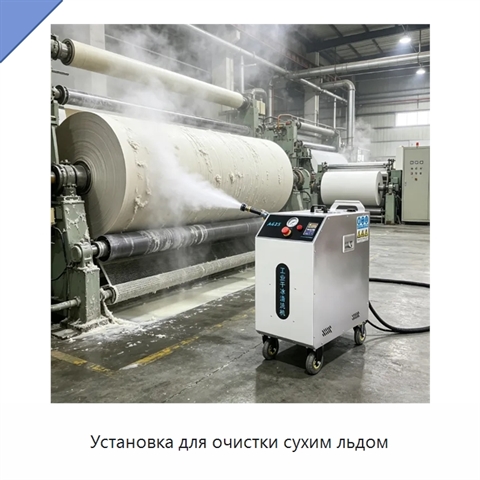 Установка для очистки сухим льдом