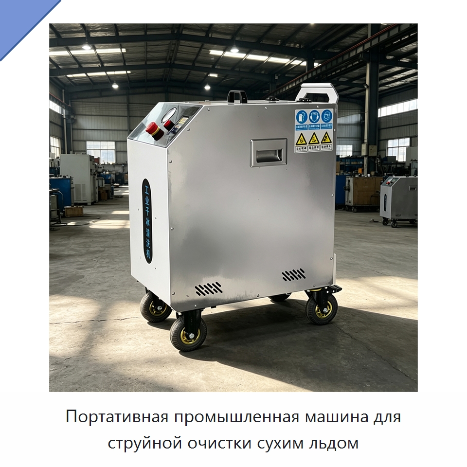 Портативная промышленная машина для струйной очистки сухим льдом — Специальное уборочное оборудование