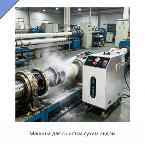 Машина для очистки сухим льдом