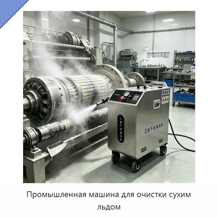 Промышленная машина для очистки сухим льдом — Специальное уборочное оборудование