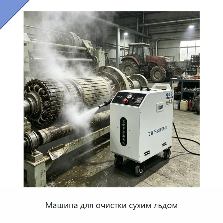 Машина для очистки сухим льдом — Специальное уборочное оборудование