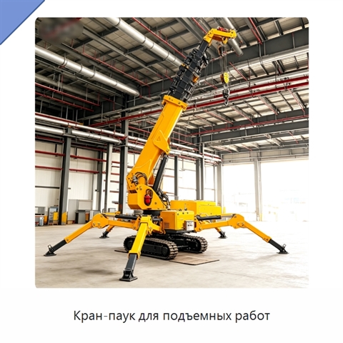 Кран-паук для подъемных работ