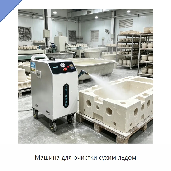 Машина для очистки сухим льдом — Специальное уборочное оборудование