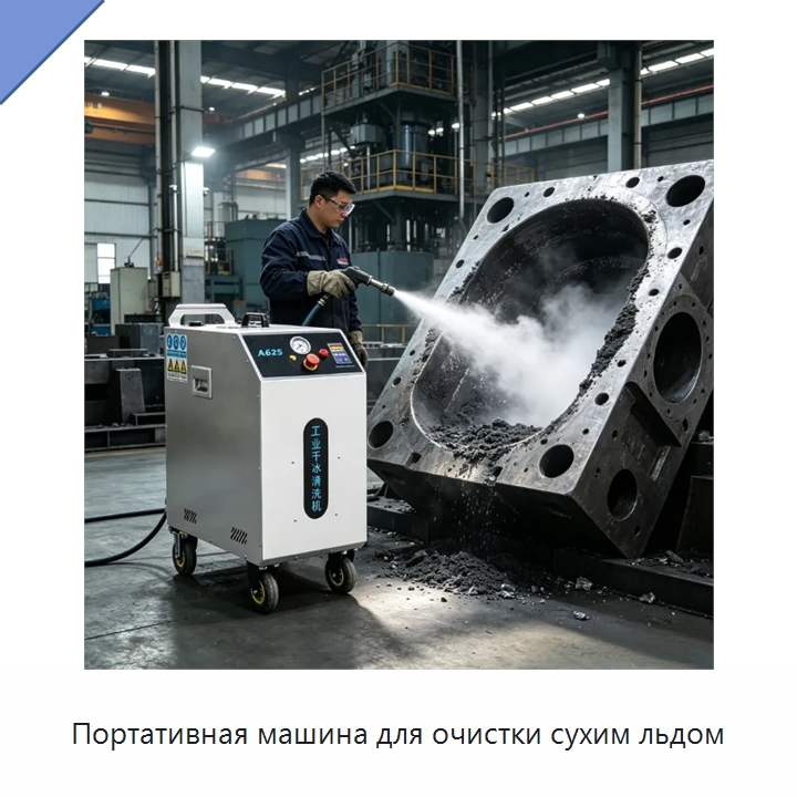 Портативная машина для очистки сухим льдом — Специальное уборочное оборудование