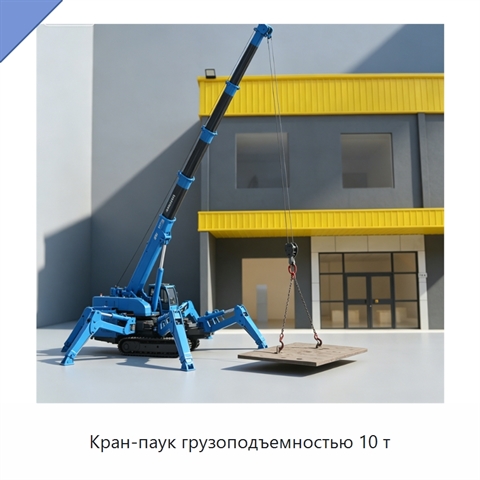 Кран-паук грузоподъемностью 10 т
