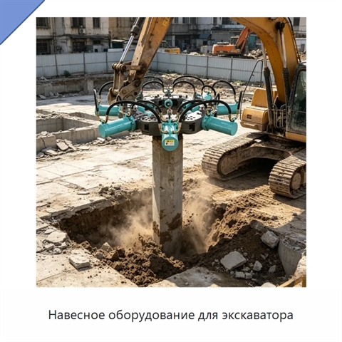 Навесное оборудование для экскаватора
