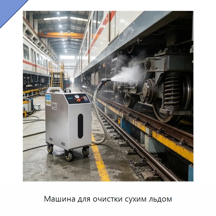 Машина для очистки сухим льдом — Специальное уборочное оборудование