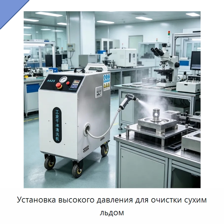 Установка высокого давления для очистки сухим льдом — Специальное уборочное оборудование