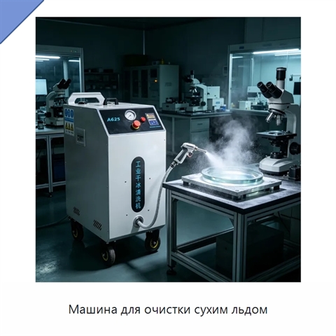 Машина для очистки сухим льдом