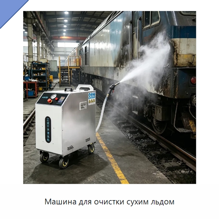Машина для очистки сухим льдом — Специальное уборочное оборудование