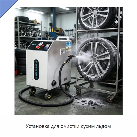 Установка для очистки сухим льдом
